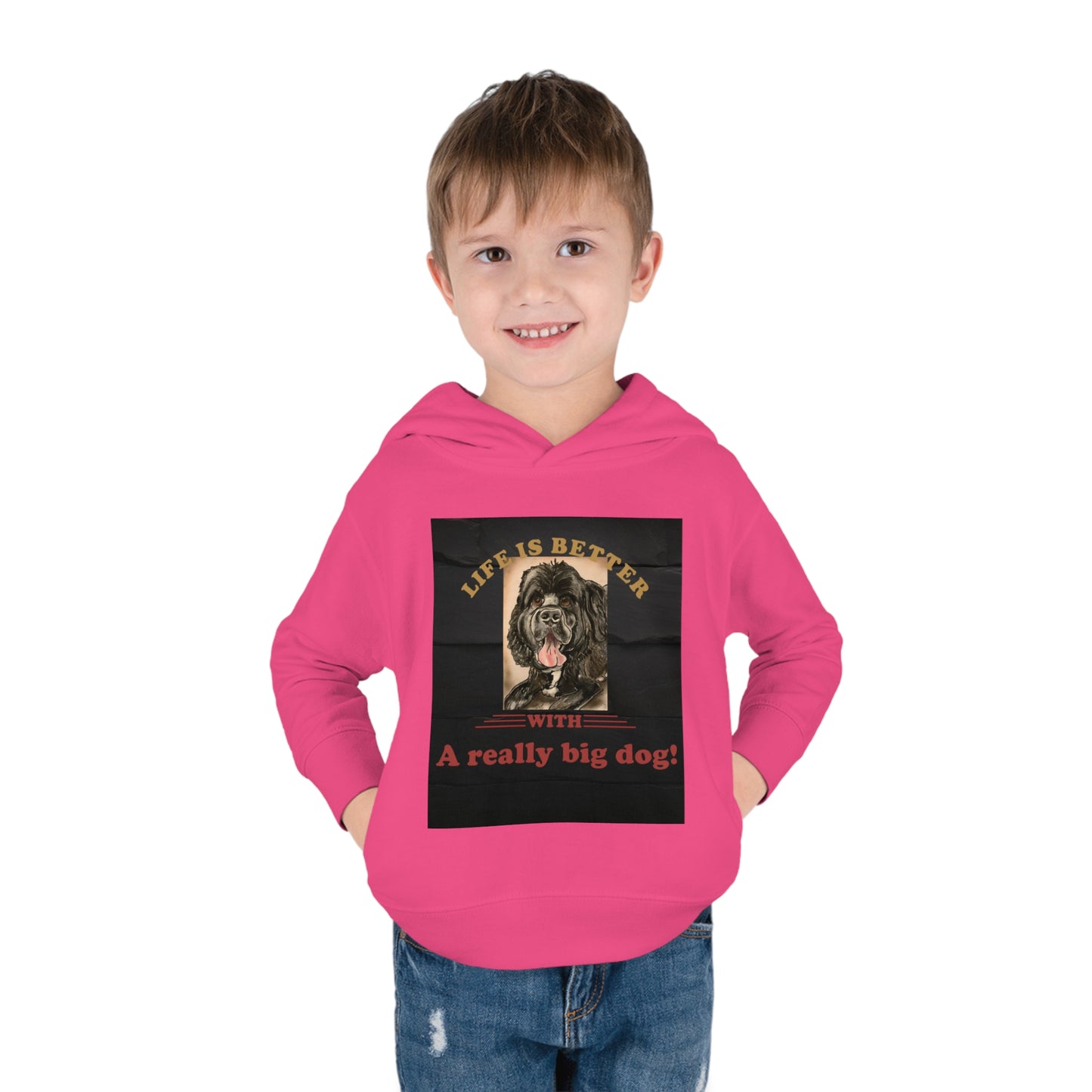 Toddler Pullover Fleece Hoodie