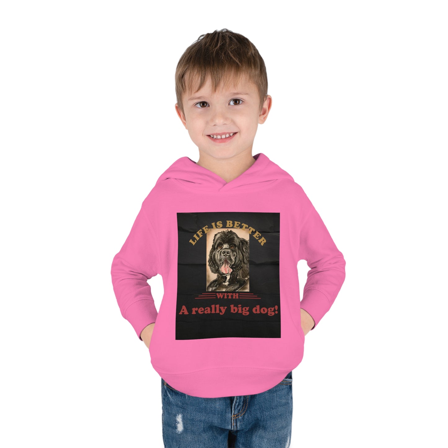 Toddler Pullover Fleece Hoodie