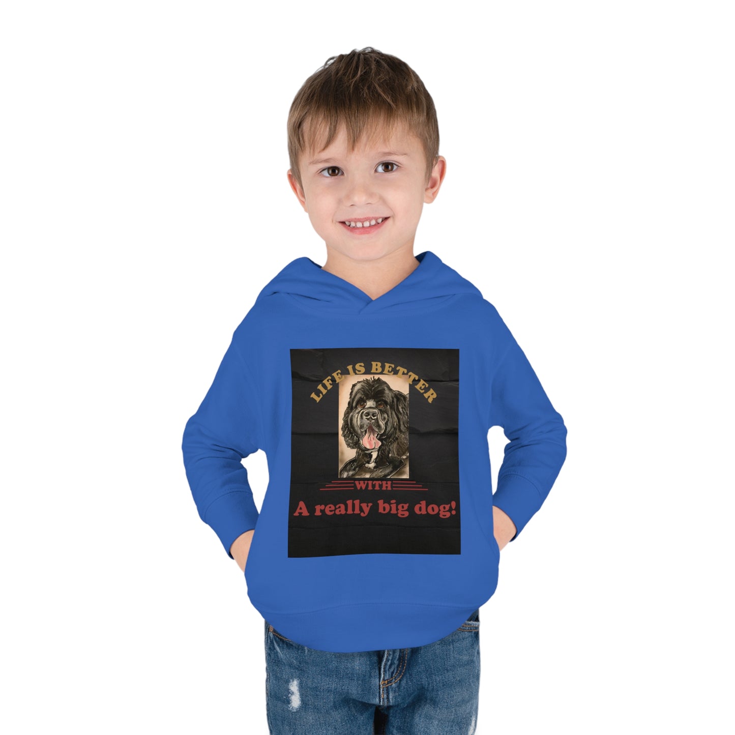 Toddler Pullover Fleece Hoodie