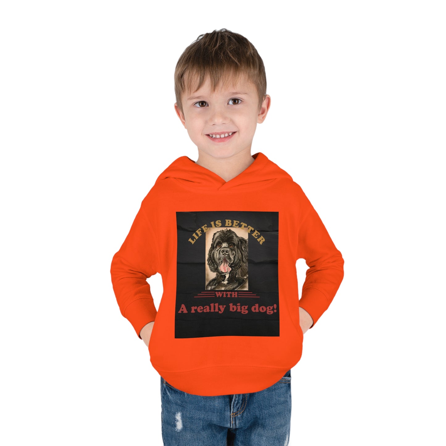 Toddler Pullover Fleece Hoodie