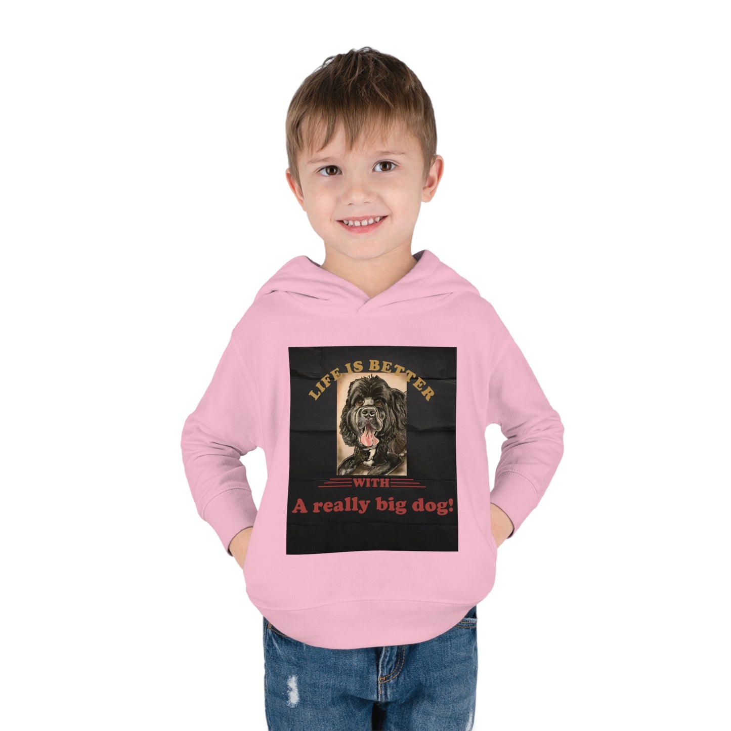 Toddler Pullover Fleece Hoodie