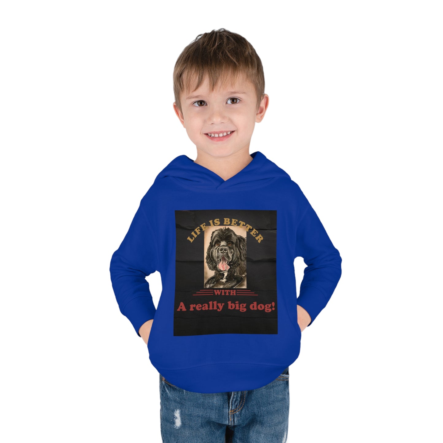 Toddler Pullover Fleece Hoodie