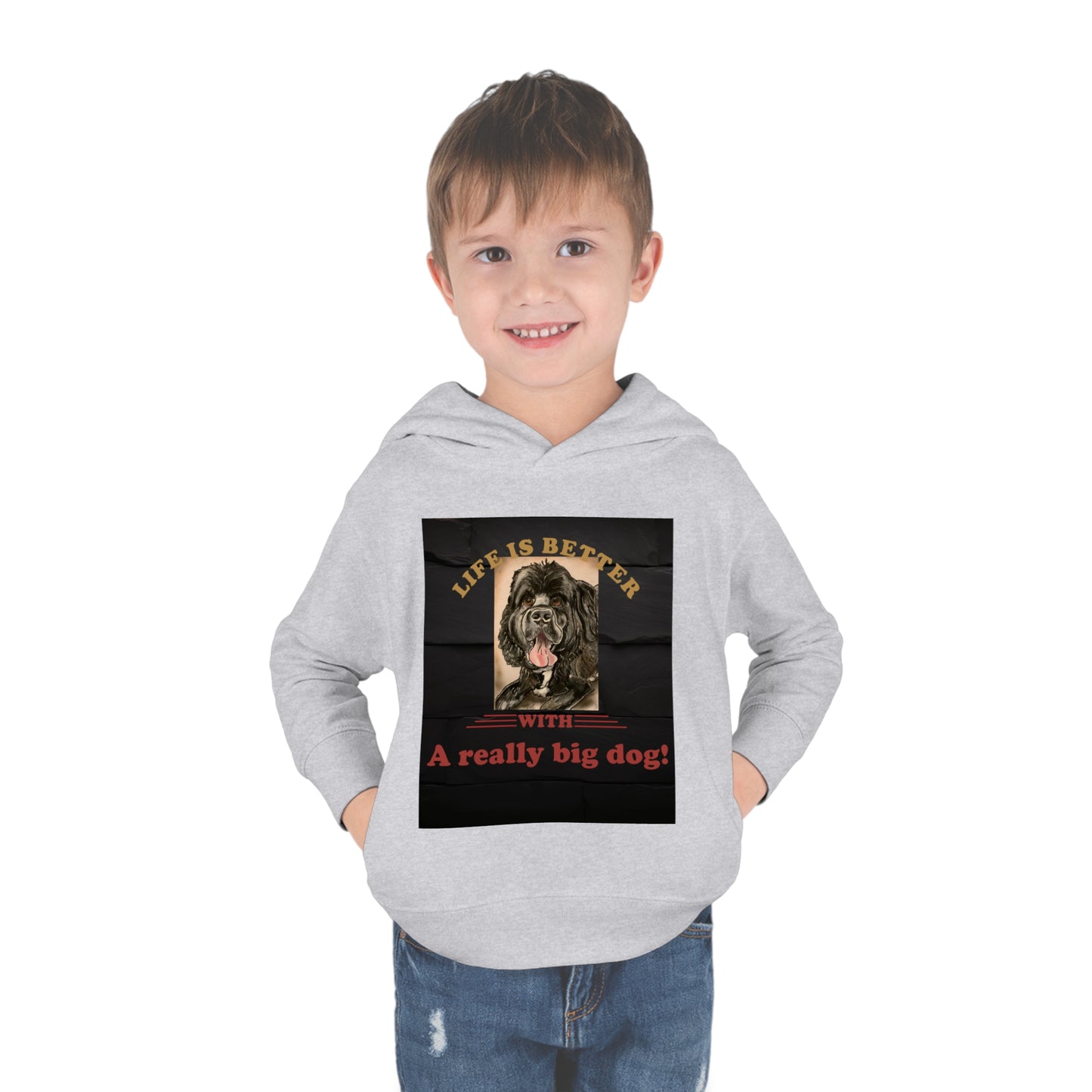 Toddler Pullover Fleece Hoodie