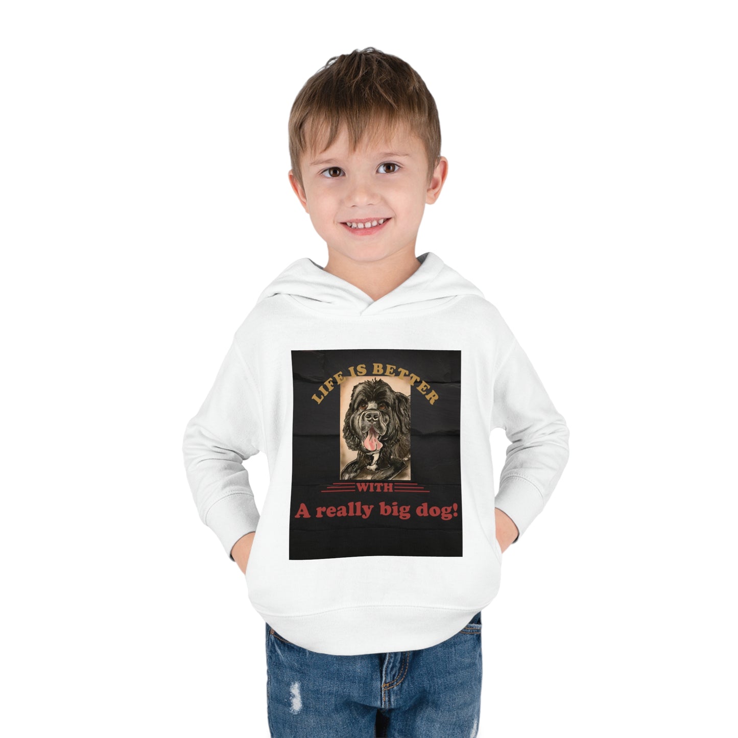 Toddler Pullover Fleece Hoodie