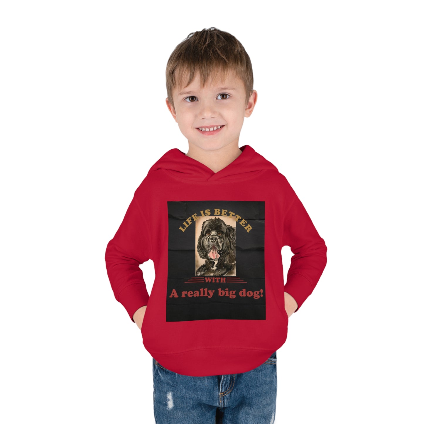 Toddler Pullover Fleece Hoodie